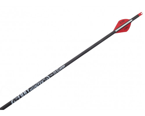 Стрела лучная карбоновая Centershot Fury Hunter 350, Blazer 2"